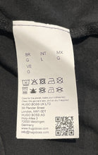 Load image into Gallery viewer, Hugo Mens Black Graphic Print Short Sleeve Crew Neck Pullover T-Shirt Size L
