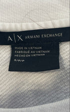 Load image into Gallery viewer, Armani Exchange Mens White Raglan Sleeve Round Neck Pullover Sweatshirt Size S
