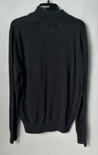 Load image into Gallery viewer, Tommy Hilfiger Mens Gray Long Sleeve Quarter-Zip Pullover Sweater Size Large
