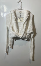 Load image into Gallery viewer, Anne Klein Womens White Long Sleeve Open Front Cardigan Sweater Size S/M W/Tag
