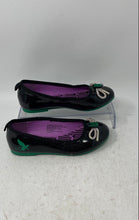 Load image into Gallery viewer, Wicked Womens Multicolor Bow Glitter Slip-On Ballet Flats Size 12
