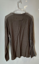 Load image into Gallery viewer, Alfani Mens Brown Long Sleeve V-Neck Pullover T-Shirt Size Large
