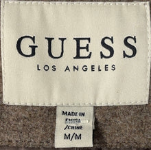Load image into Gallery viewer, Guess Womens Brown Long Sleeve Pockets Trench Coat Size Medium
