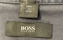 Load image into Gallery viewer, Boss Hugo Boss Mens Blue Short Sleeve Collared Button-Up Shirt Size XL INT
