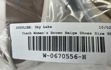 Load image into Gallery viewer, Coach Womens Folly Brown Beige Signature Print Sneaker Shoes Size 9B
