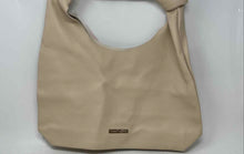 Load image into Gallery viewer, Vince Camuto Womens Beige Leather Shoulder Hobo Purse With Tag
