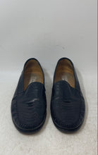 Load image into Gallery viewer, Sandro Moscoloni Mens Black Leather Round Toe Slip-On Loafer Shoes Size 8.5
