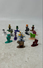 Load image into Gallery viewer, Lot Of Mixed Jada Toys Minecraft Nano Metalfigs Diecast Mini Figures 15 Pcs
