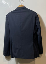 Load image into Gallery viewer, Hugo Boss Mens Blue Notch Lapel Long Sleeve Two-Button Blazer Size 44R
