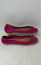 Load image into Gallery viewer, Coach Womens Darcelle Pink Bow Slip-On Espadrille Ballet Flats Size 8
