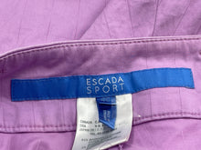 Load image into Gallery viewer, Authentic Escada Sport Womens Purple Flat Front Ankle Pants Size EUR 40
