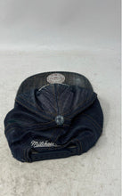 Load image into Gallery viewer, Mitchell &amp; Ness Mens Blue Denim NBA Miami Heat Adjustable Fit Baseball Hat W/Tag
