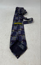 Load image into Gallery viewer, J.Garcia Mens Multicolor Printed Paris In The Rain Adjustable Designer Tie
