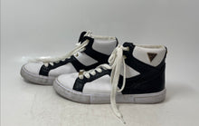 Load image into Gallery viewer, Guess Womens Black White Round Toe Mid Top Lace-Up Sneaker Shoes Size 7 M
