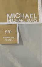 Load image into Gallery viewer, Michael Kors Womens Beige Monogram Print Full-Zip Puffer Vest Size S/P
