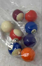 Load image into Gallery viewer, Lot Of 8 Pcs Classic Sport Multicolor Playing Indoor Games Billiard Ball
