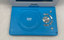 Load image into Gallery viewer, EDVD Blue And White LCD Screen Portable TV &amp; DVD Video Player Untested
