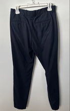 Load image into Gallery viewer, H&amp;M Womens Blue Flat Front Pockets Slim Fit Straight Leg Dress Pants No Size
