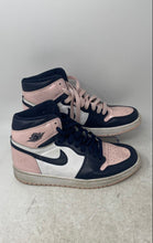 Load image into Gallery viewer, Nike Womens Air Jordan 1 High DD9335-641 Pink Navy Blue Sneakers Shoes Size 8
