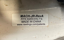 Load image into Gallery viewer, Rawlings Mach Reva Matte Black Baseball Batting Helmet Size 6 3/8 - 7 1/8
