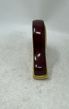 Load image into Gallery viewer, Ruby Matillo Danbury Quartz Home Decor Desk Mantel Wood Clock Not Tested
