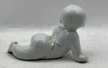 Load image into Gallery viewer, White Chinese Decorative Porcelain Crawling Baby Boy Statue Figurine
