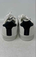 Load image into Gallery viewer, Maison London Mens White Blue Lace-Up Low Top Round Toe Sneakers Shoes Sz EUR 46
