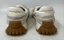 Load image into Gallery viewer, Sam Edelman Womens Layla White Leather Low Top Lace-Up Sneaker Shoes Size 8.5M
