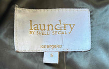 Load image into Gallery viewer, Laundry By Shelli Segal Womens Dark Black Color Long Sleeve Puffer Jacket Size S
