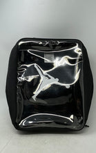Load image into Gallery viewer, Air Jordan Mens Black Clear Jumpman Logo Top Handle Zipper Shoe Storage Bag
