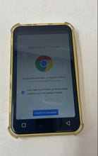 Load image into Gallery viewer, Timmkoo Q5 Yellow 4-Inch Touchscreen Bluetooth Wi-Fi Digital Player Not Tested
