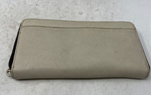 Load image into Gallery viewer, Kate Spade New York Womens Black Beige Credit Card Slot Zip-Around Wallet
