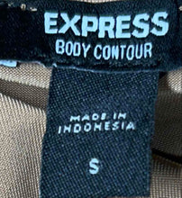 Load image into Gallery viewer, Express Womens Brown Sleeveless One-Piece Bodysuit Size Small With Tag
