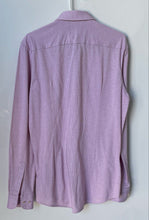 Load image into Gallery viewer, Hugo Boss Mens Pink Printed Collared Long Sleeve Slim-Fit Dress Shirt Size M
