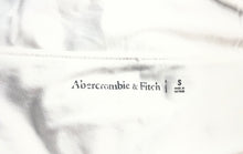 Load image into Gallery viewer, Abercrombie &amp; Fitch Womens White Long Sleeve Square Neck Cropped Blouse Top Sz S
