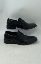 Load image into Gallery viewer, Perry Ellis Mens Stewart Portfolio Black Leather Slip-On Loafers Shoes Size 9
