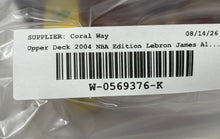 Load image into Gallery viewer, Upper Deck 2004 NBA Edition Lebron James All Star Playmaker Factory Sealed
