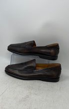 Load image into Gallery viewer, Ecco Mens Citytray Lite Brown Leather Slip-On Loafer Shoes Size 10-10.5
