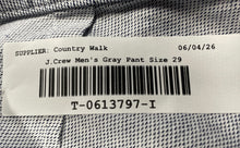 Load image into Gallery viewer, J.Crew Mens Ella Gray Flat Front Pockets Wide-Leg Cropped Pants Size 29
