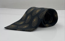 Load image into Gallery viewer, Giorgio Armani Mens Multicolor Geometric Print Silk Adjustable Long Designer Tie
