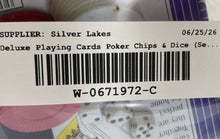 Load image into Gallery viewer, Cardinal Deluxe Playing Cards Poker Chips And Dice Set Texas Hold'Em Sealed
