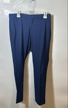 Load image into Gallery viewer, Banana Republic Womens Blue Printed Flat Front Slash Pocket Dress Pants Size 6
