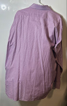 Load image into Gallery viewer, Antonio Fusco Mens Purple Printed Cotton Long Sleeve Button-Up Shirt Size XXL
