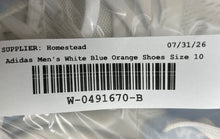 Load image into Gallery viewer, Adidas Womens Ultrabounce HP5790 White Blue Orange Lace-Up Running Shoes Size 10
