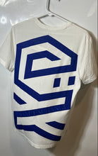 Load image into Gallery viewer, Armani Exchange Mens White Blue Graphic Print Cotton Pullover T-Shirt Size M
