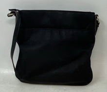 Load image into Gallery viewer, Liz Claiborne Womens Black Outer Zip Pocket Adjustable Strap Crossbody Bag
