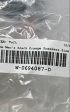 Load image into Gallery viewer, Nike Mens Air Zoom Winflo 4 Shield Black Orange Lace-Up Sneaker Shoes Size 8
