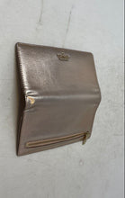 Load image into Gallery viewer, Kate Spade New York Womens Gold Tone Leather Credit Card Slot Bifold Wallet
