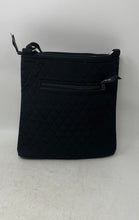 Load image into Gallery viewer, Vera Bradley Womens Black Inner Pockets Shoulder Crossbody Handbag
