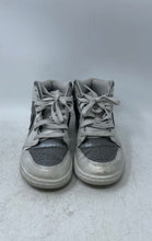 Load image into Gallery viewer, Nike Kids Air Jordan 1 Mid SE HV4400-014 White Gray Sneaker Shoes Size 4.5Y
